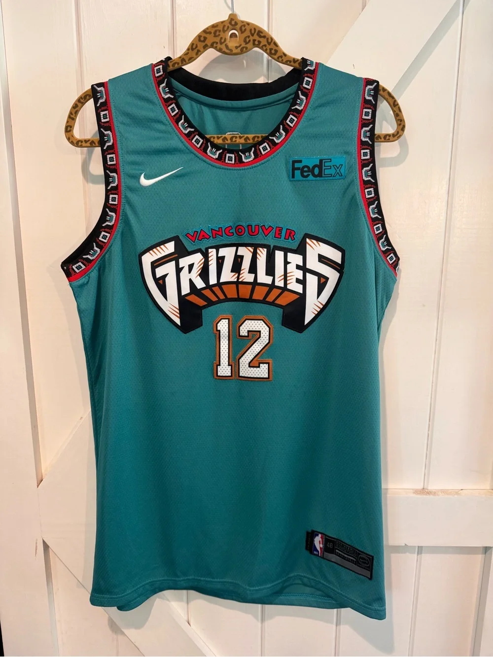 Nike Ja Morant #12 Vancouver Grizzlies NBA Swingman Jersey Size 48